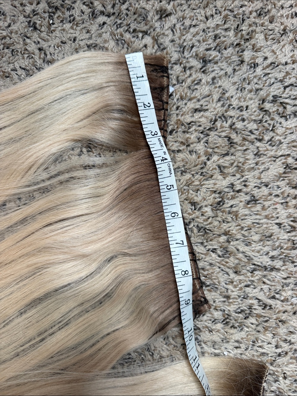 Bellami Remy Sew In Blonde Hair Extensions - Picture 7 of 8